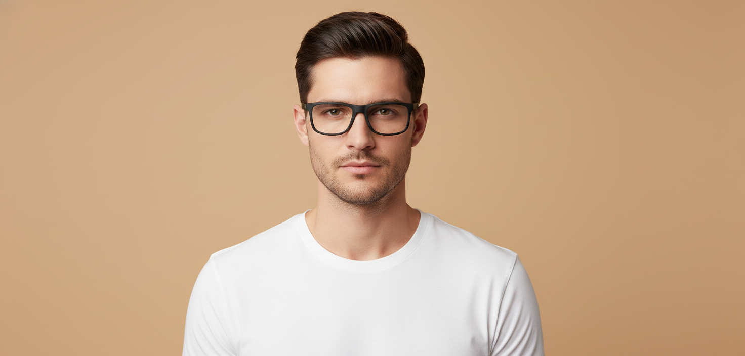 Мужская модель в Очки для зрения Emporio Armani EA3147 5042 55 18