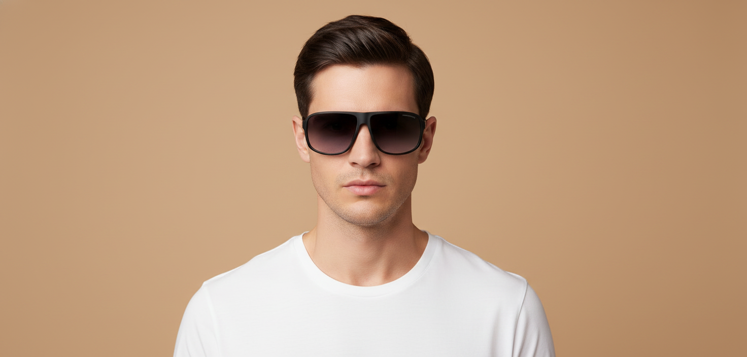 Мужская модель в Солнцезащитные очки Emporio Armani EA4029 50638G 64 13