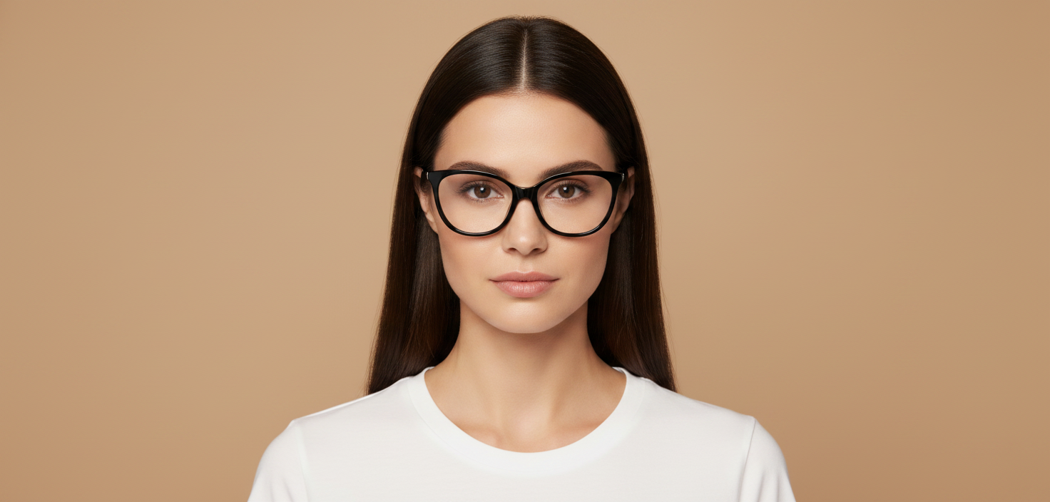 Modèle femme portant Lunettes de Vue Emporio Armani EA3279 6344 51 21