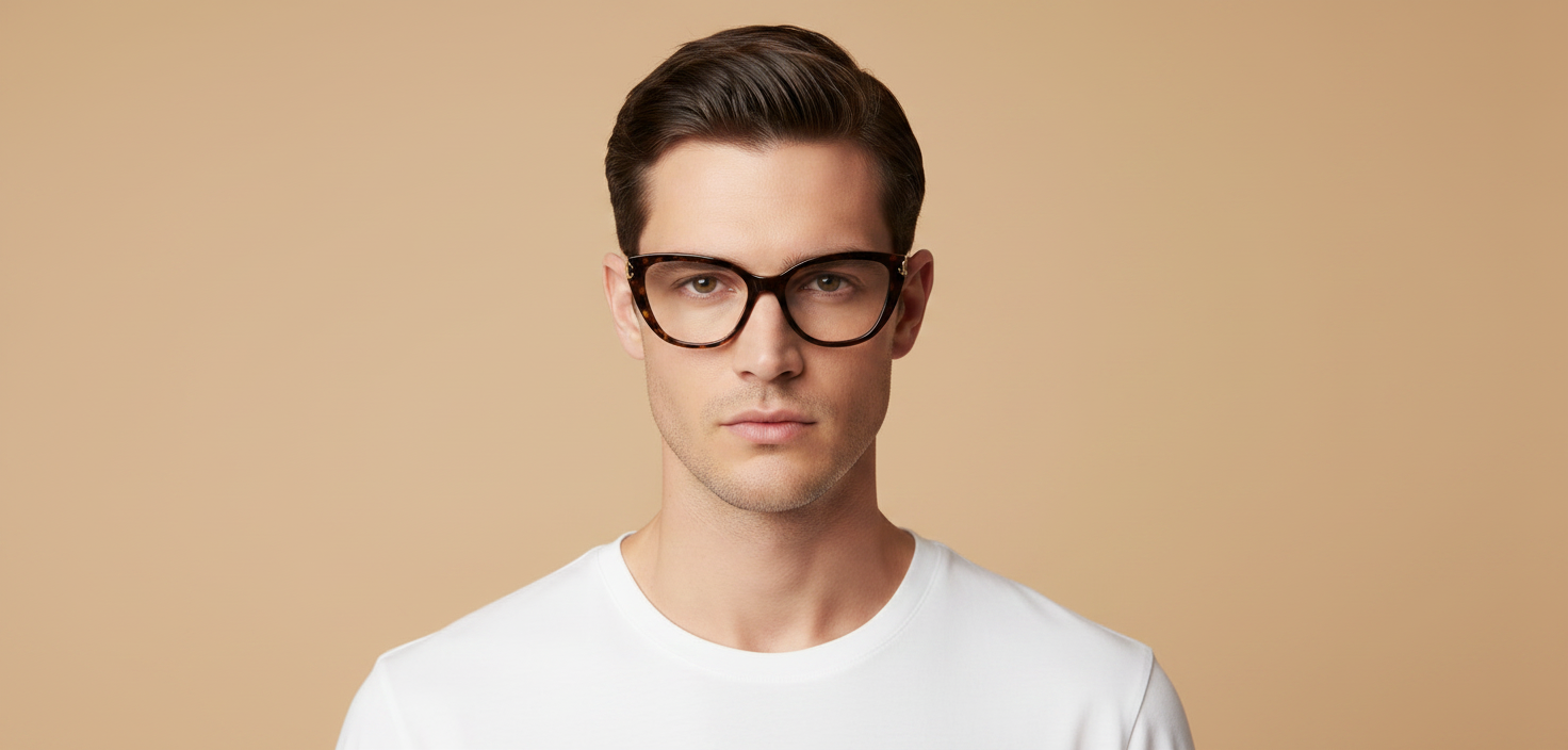 Modelo masculino llevando Gafas de Sol Jimmy Choo JC3011 5002 52 17