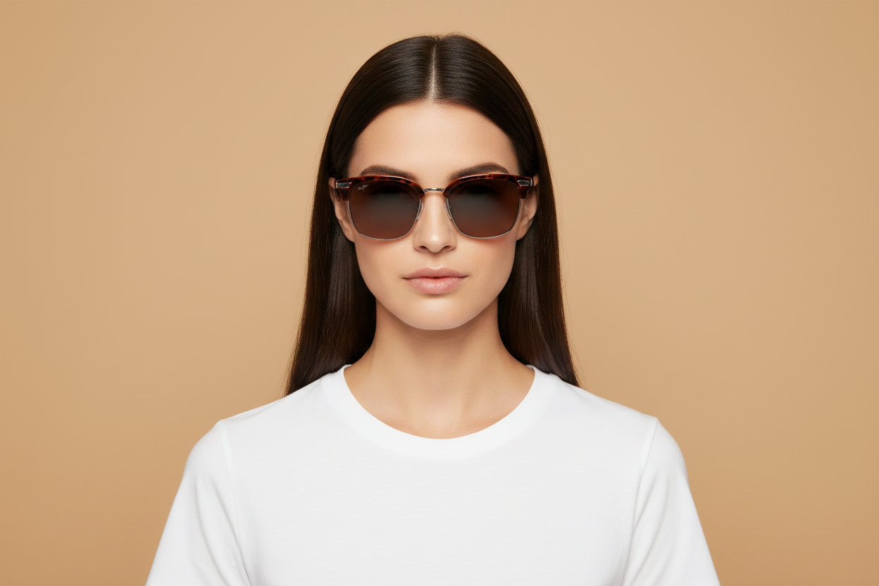Modelo femenino llevando Gafas de Sol Maui Jim Kalaunu MJHS629 10 55 19