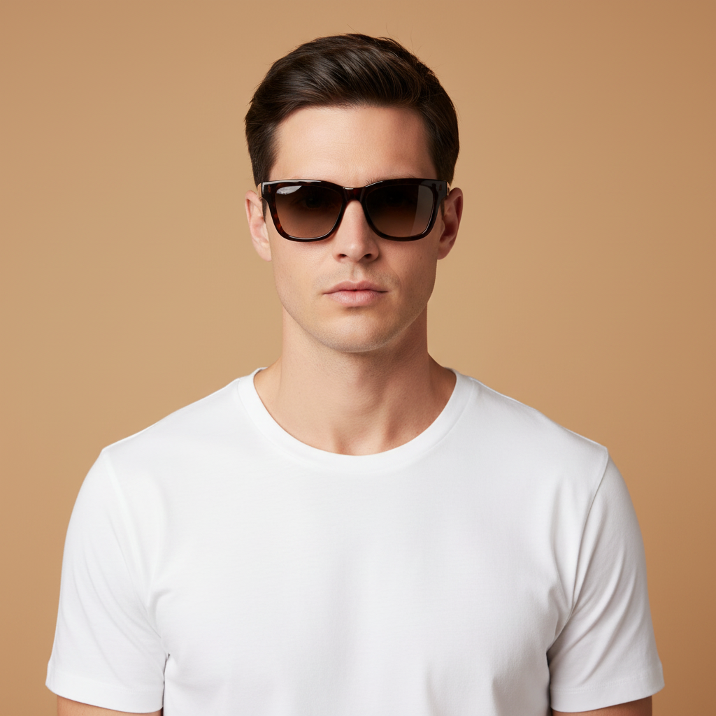 Modelo masculino llevando Gafas de Sol Maui Jim Hanohano MJHS644 10 53 17