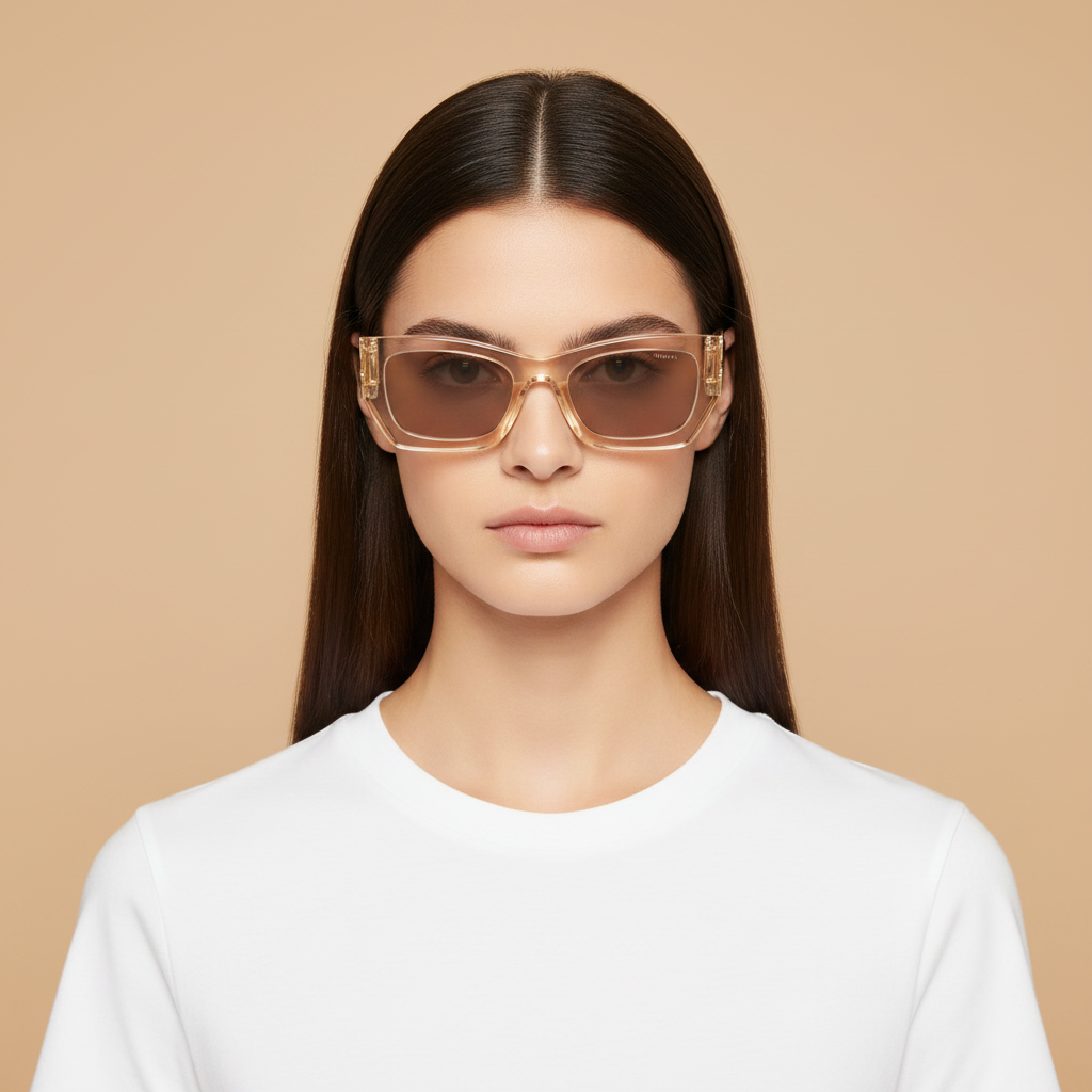 Женская модель в Солнцезащитные очки Miu Miu 09WS 11T40F 53 22