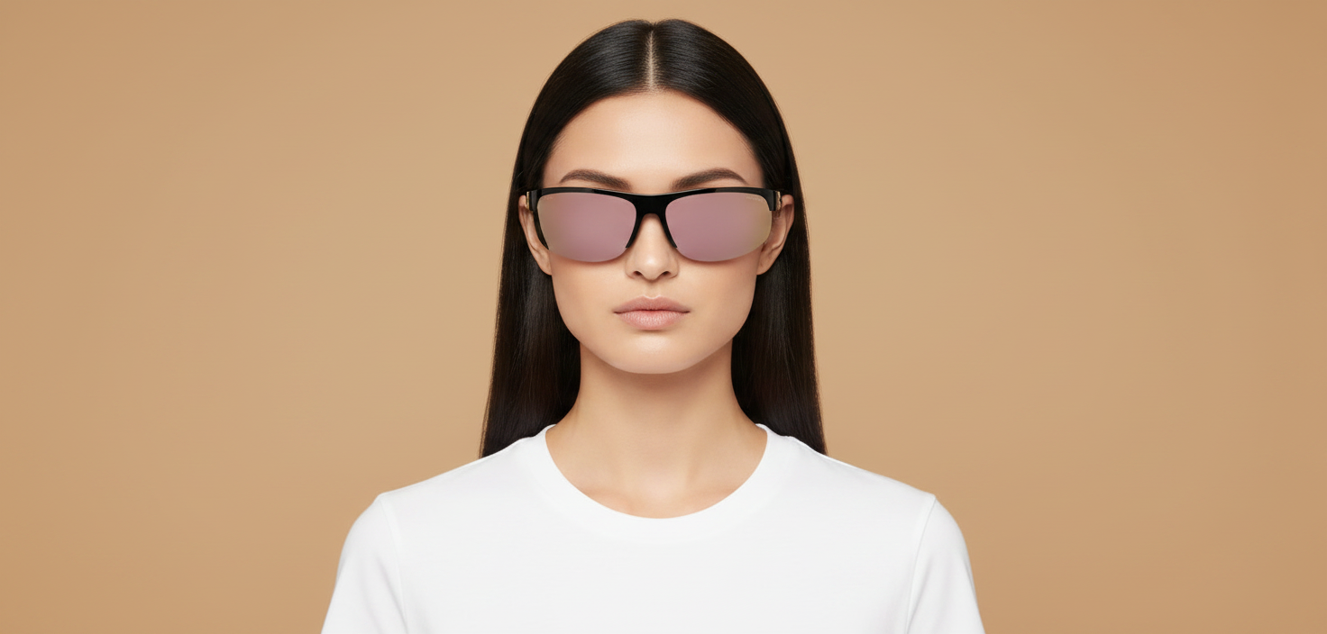 Modelo femenino llevando Gafas de Sol Miu Miu A02S 1AB90J 70 14