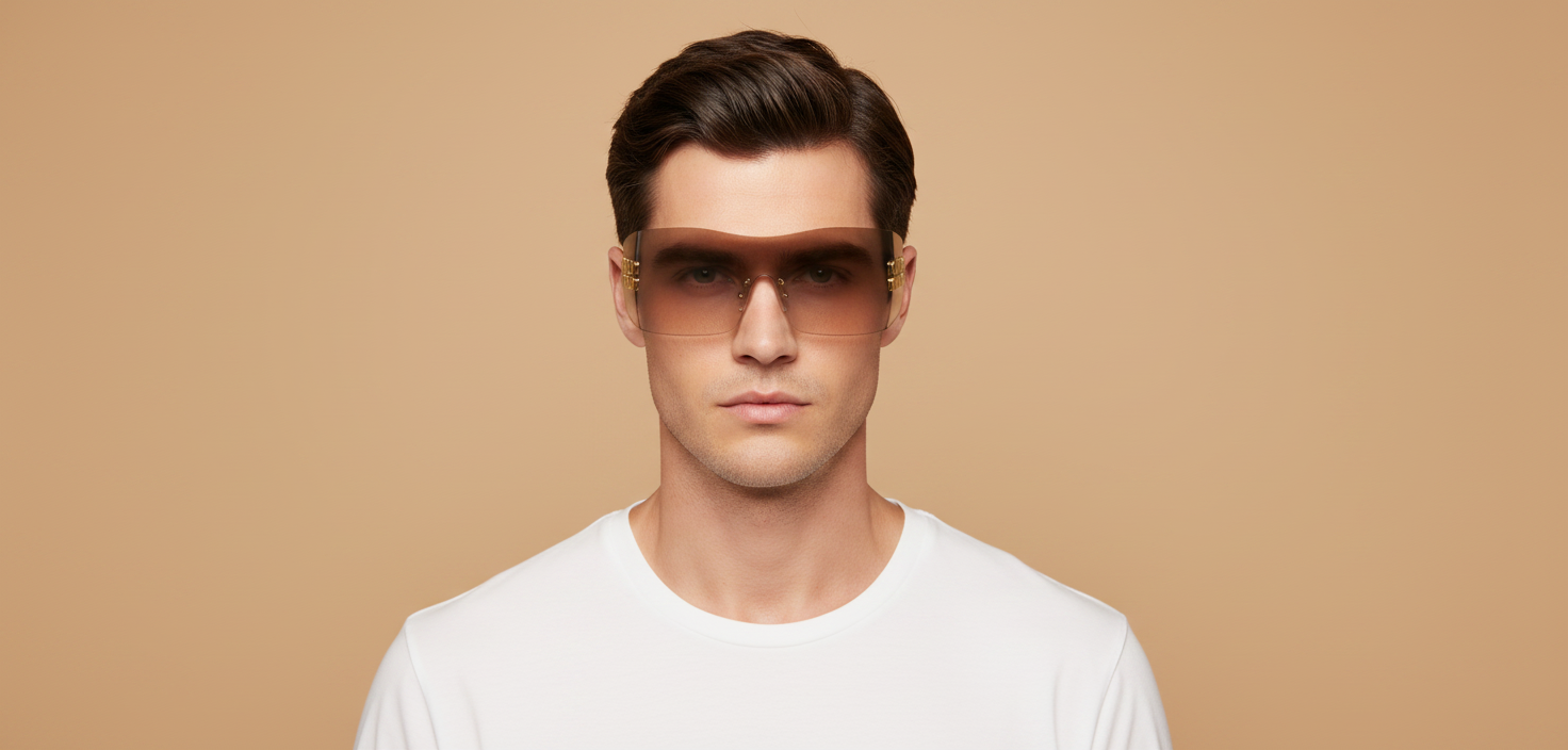 Мужская модель в Gafas de Sol Miu Miu B53S 5AK20P 44 14
