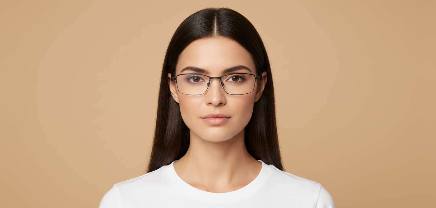 Female model wearing Prescription Glasses Oakley Lizard OX5113 01 54 18