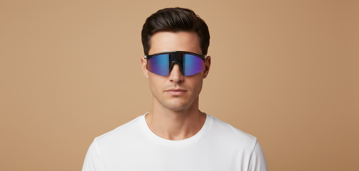 Мужская модель в Солнцезащитные очки Oakley Hydra OO9229 04 00 37
