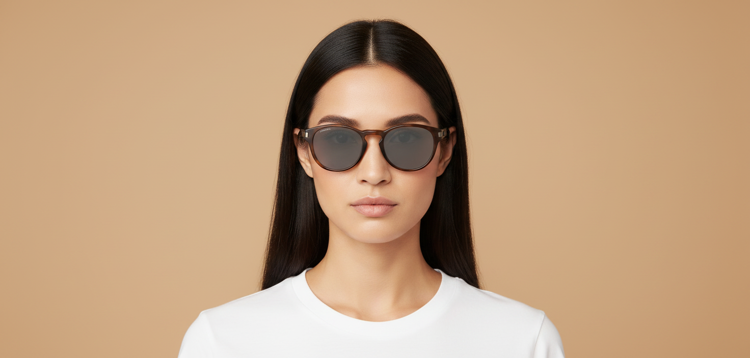 Женская модель в Солнцезащитные очки Oakley Latch OO9265 22 53 21