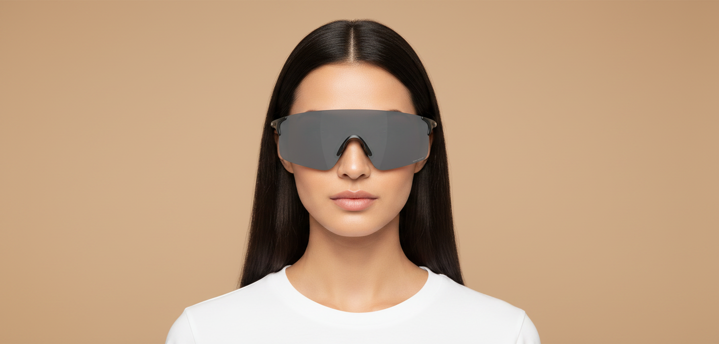 Женская модель в Солнцезащитные очки Oakley Evzero Blades OO9454 01 01 38