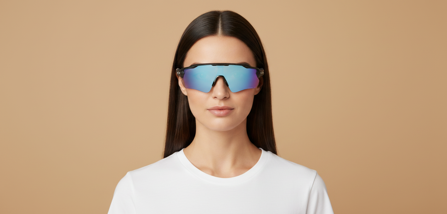 Female model wearing Gafas de Sol Oakley OO9208 C0 38 13