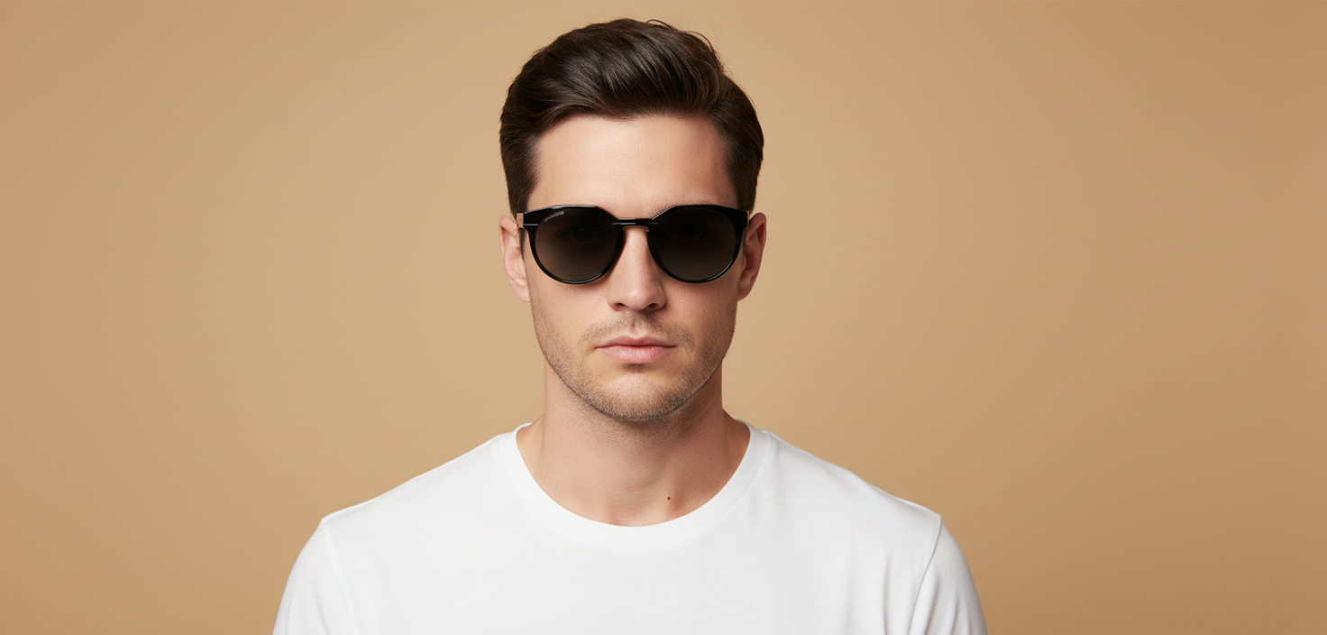 Modelo masculino llevando Gafas de Sol Oakley HSTN OO9242 01 52 21