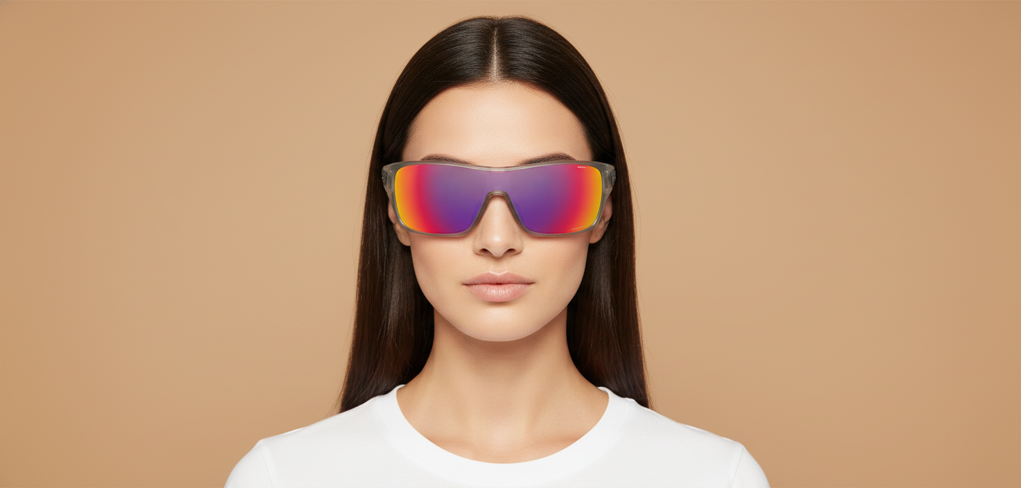 Modelo femenino llevando Gafas de Sol Oakley Turbine Rotor OO9307 30 01 32