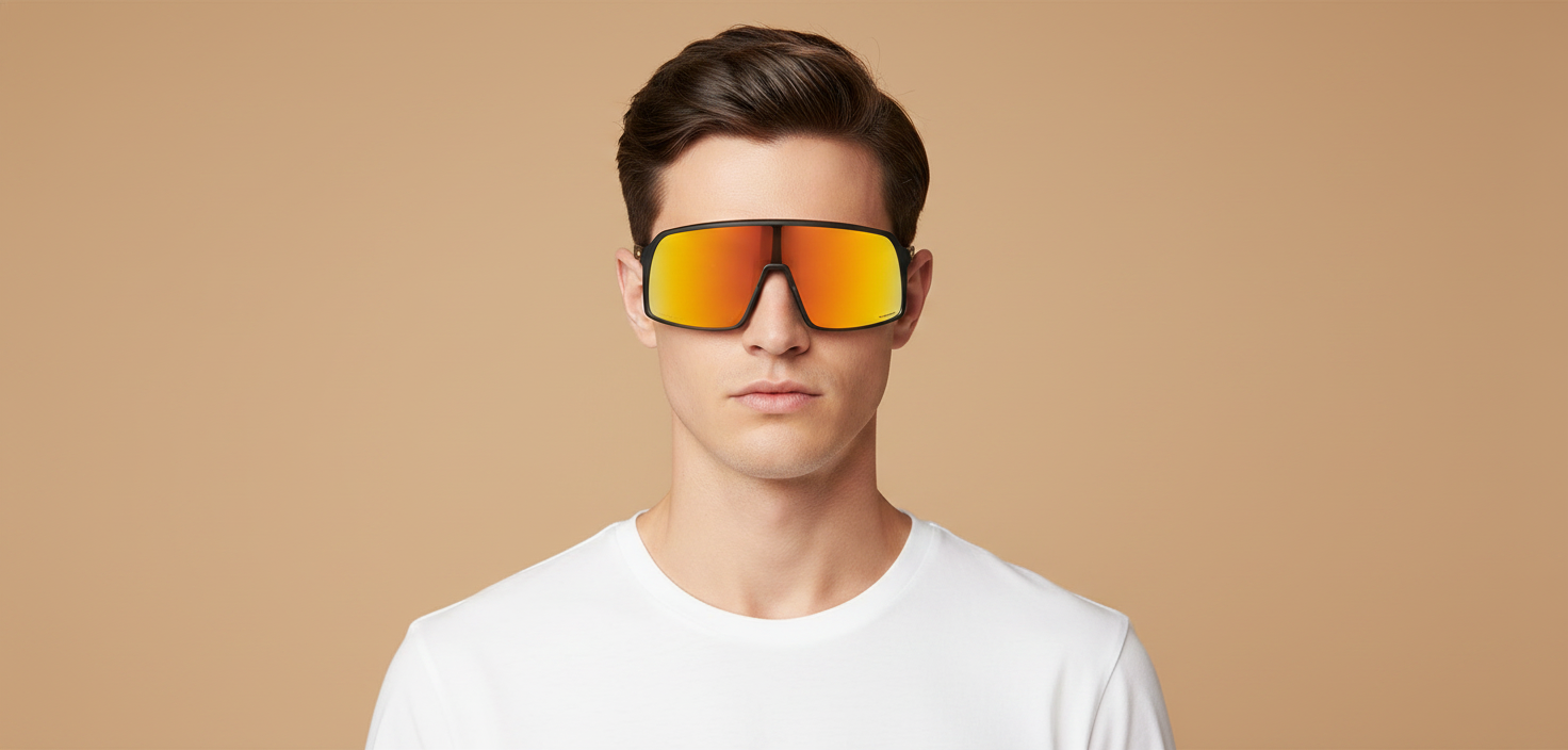 Modelo masculino llevando Gafas de Sol Oakley Sutro OO9406 05 01 37