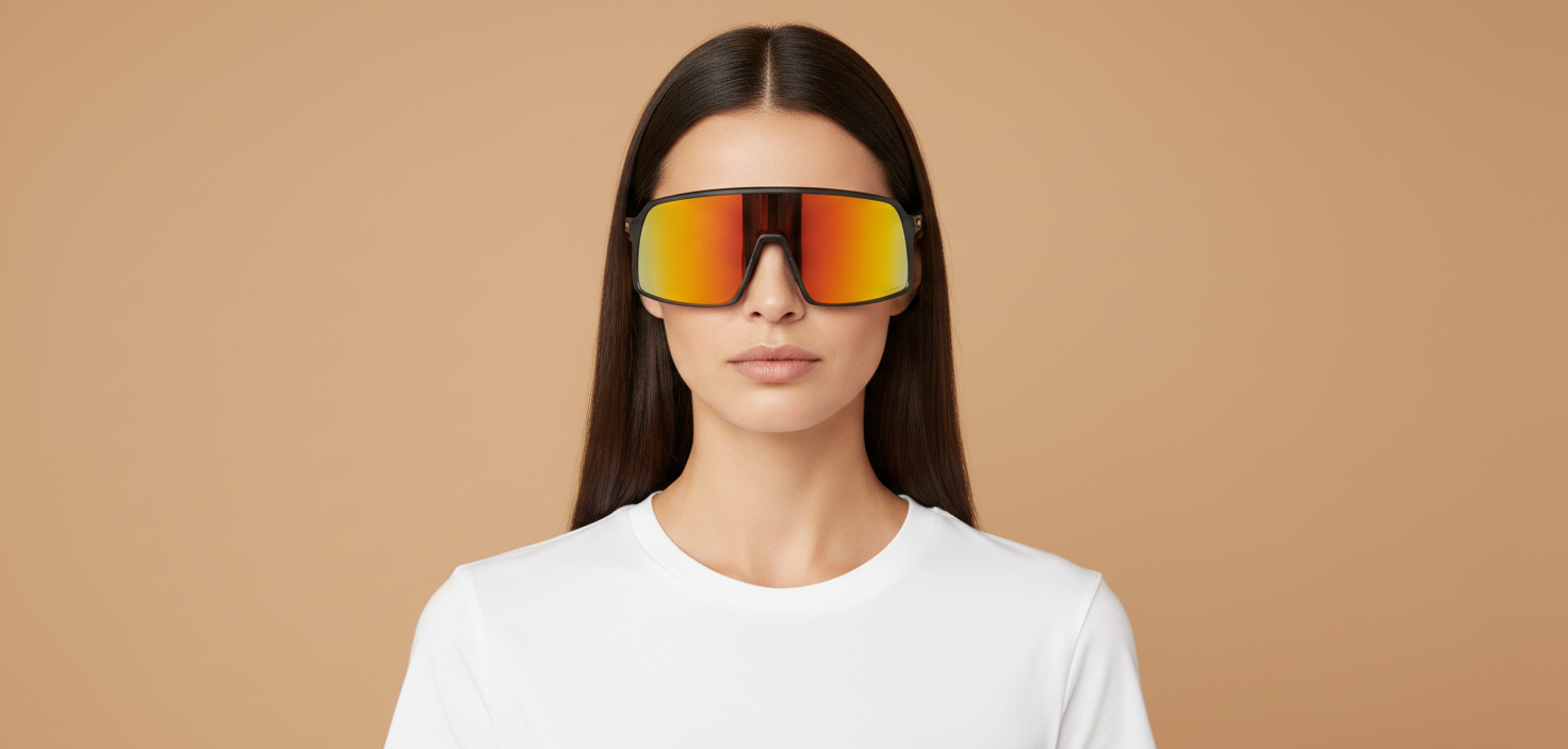 Modelo femenino llevando Gafas de Sol Oakley Sutro OO9406 05 01 37