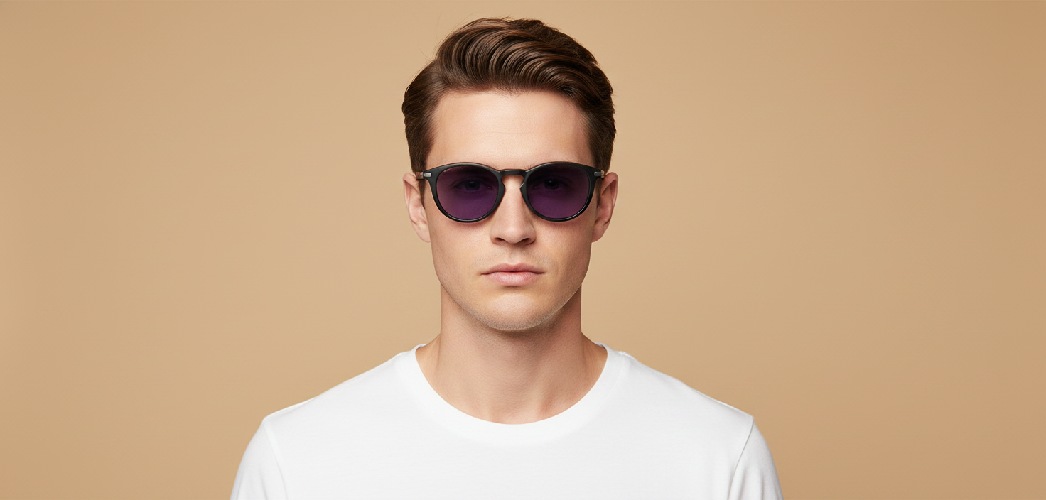 Modèle homme portant Lunettes de Soleil Oakley Pitchman R OO9439 01 50 19