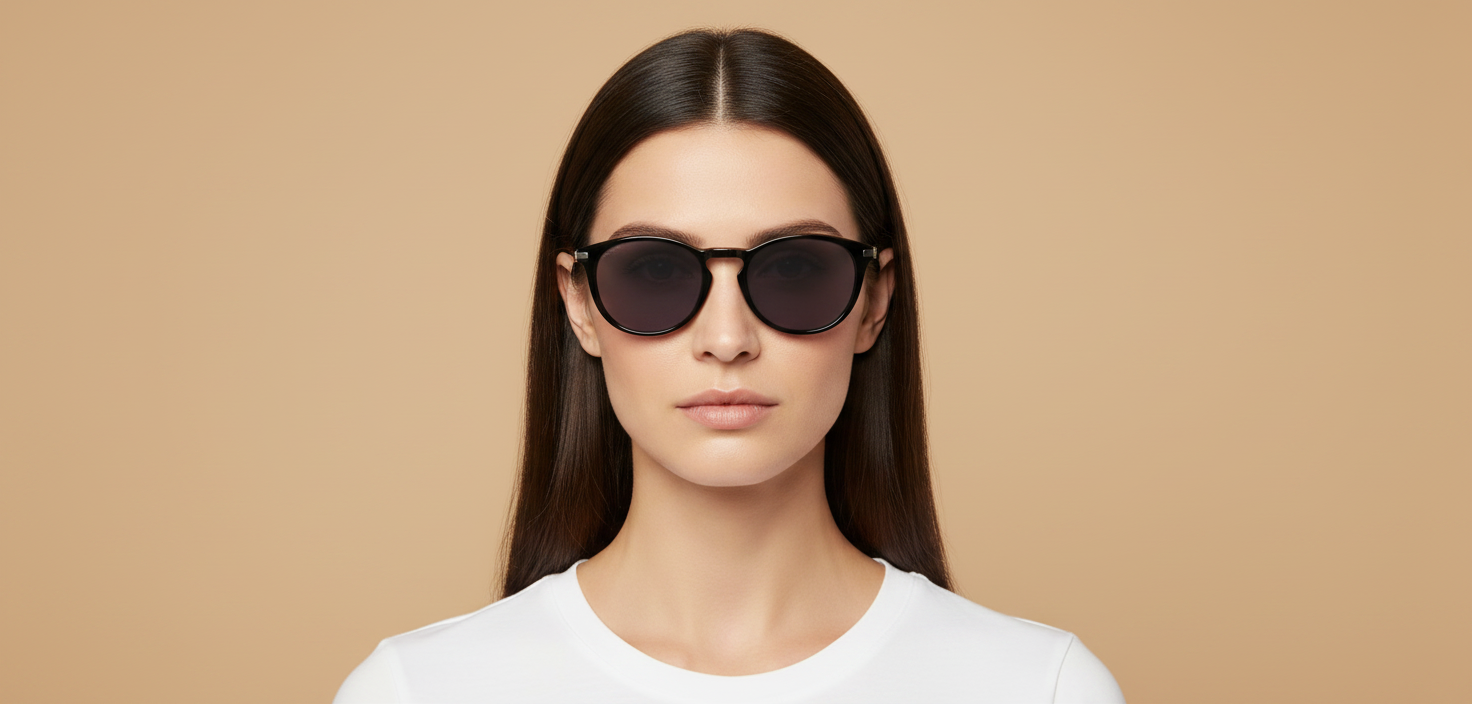 Modèle femme portant Lunettes de Soleil Oakley Pitchman R OO9439 01 50 19