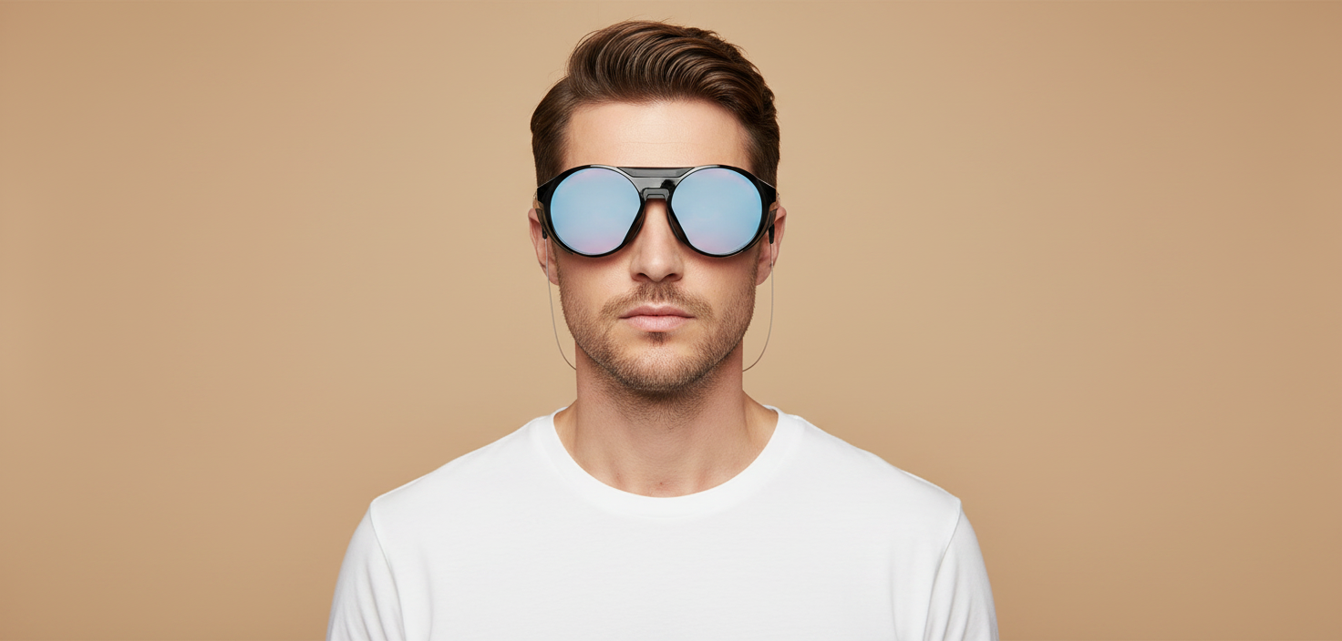 Modelo masculino llevando Gafas de Sol Oakley Clifden OO9440 02 56 19