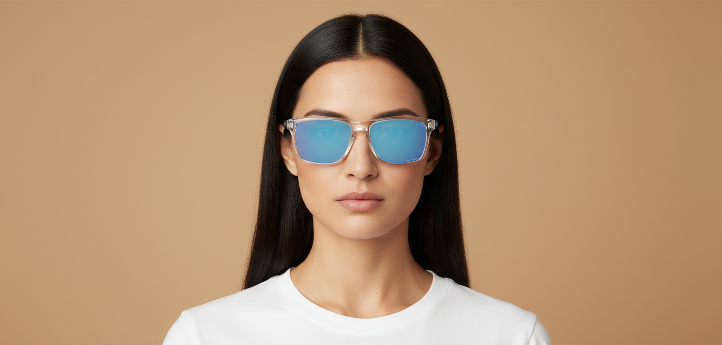 Modelo femenino llevando Gafas de Sol Oakley Sylas OO9448 04 60 17