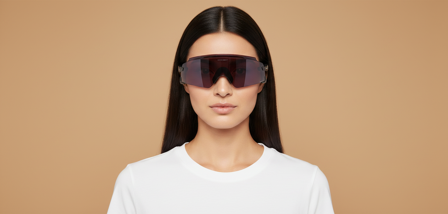 Modelo femenino llevando Gafas de Sol Oakley Kato OO9455M 21 01 49