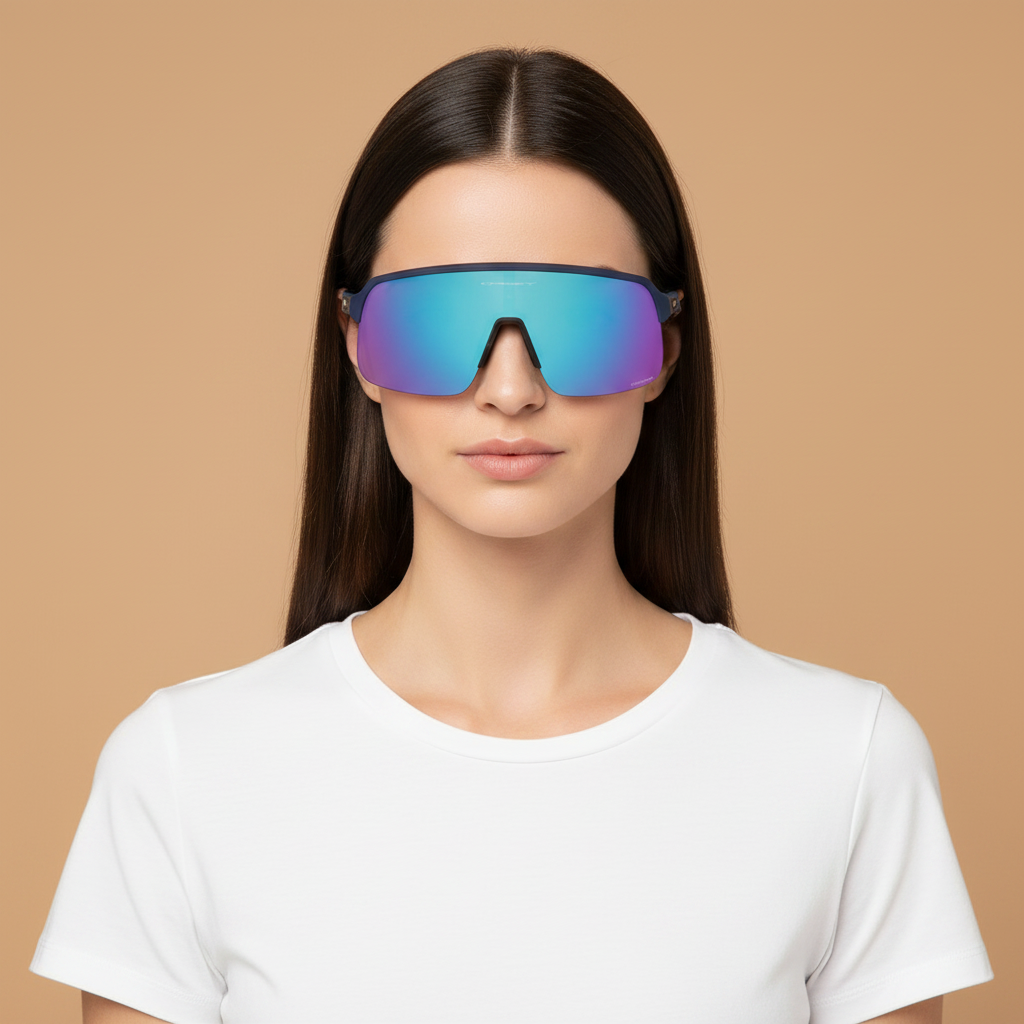 Modelo femenino llevando Gafas de Sol Oakley Sutro Lite OO9463 06 01 39