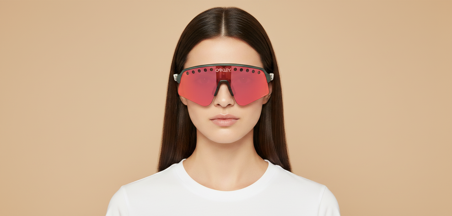 Female model wearing Gafas de Sol Oakley OO9465 31 39 13