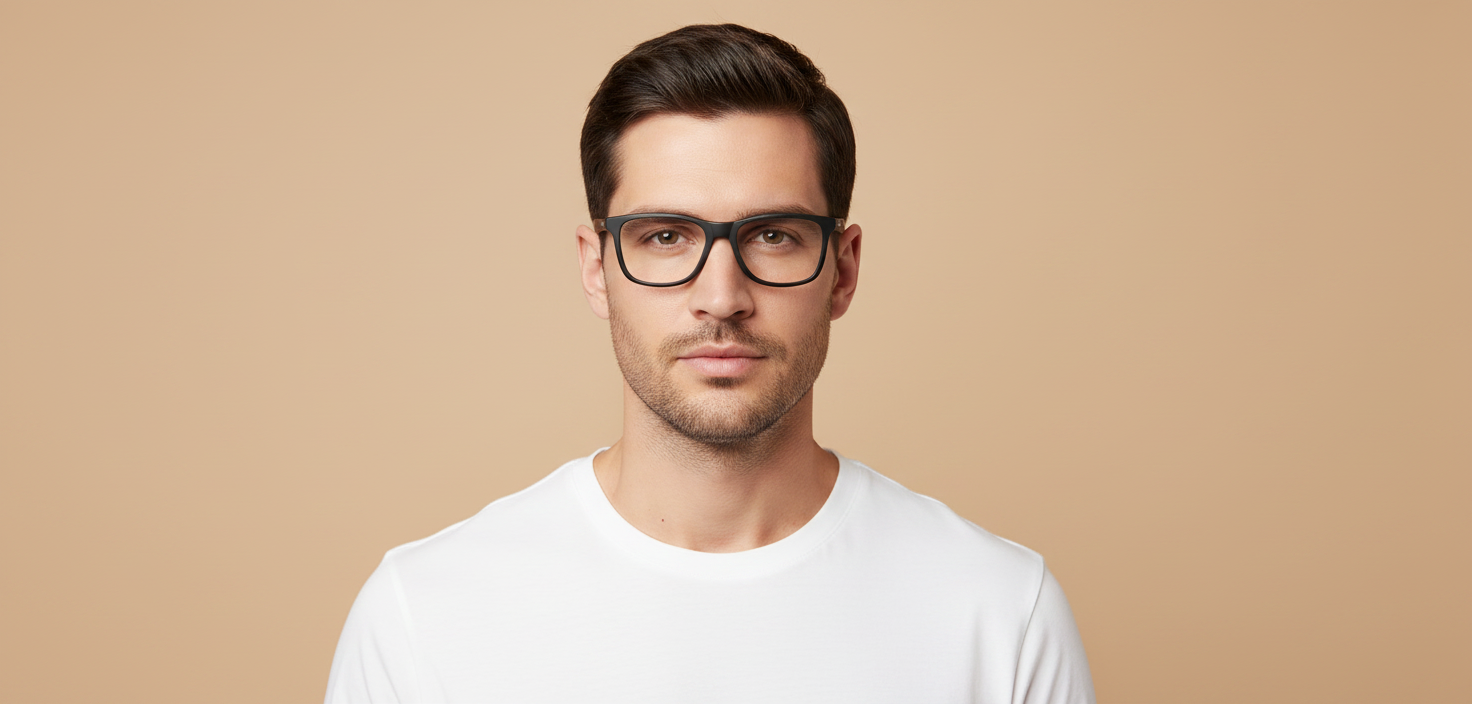 Modelo masculino llevando Gafas Graduadas Oakley Centerboard OX8163 01 53 17