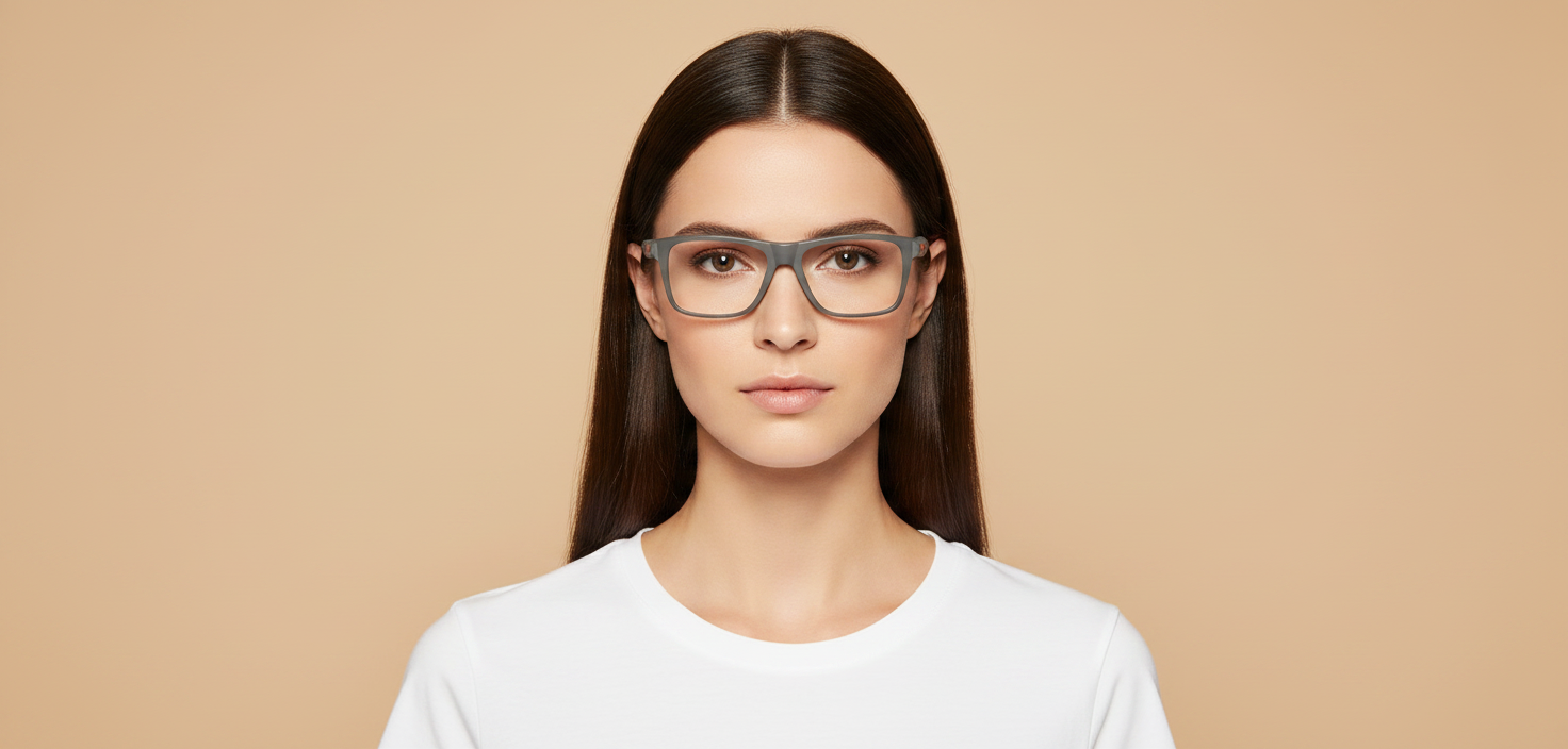 Modelo femenino llevando Gafas Graduadas Oakley Bunt OY8026 02 48 15