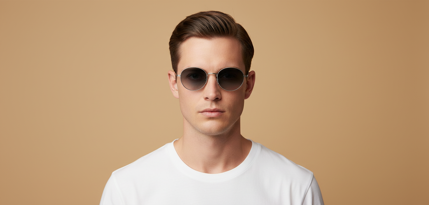 Modèle homme portant Gafas de Sol Oliver Peoples 1994c OV1376S 503611 50 19