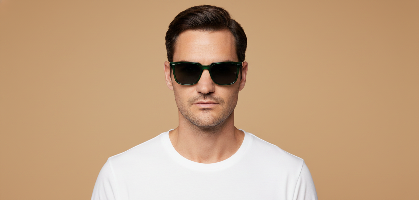 Мужская модель в Gafas de Sol Oliver Peoples Mr. Federer II OV5592S 176387 52 19
