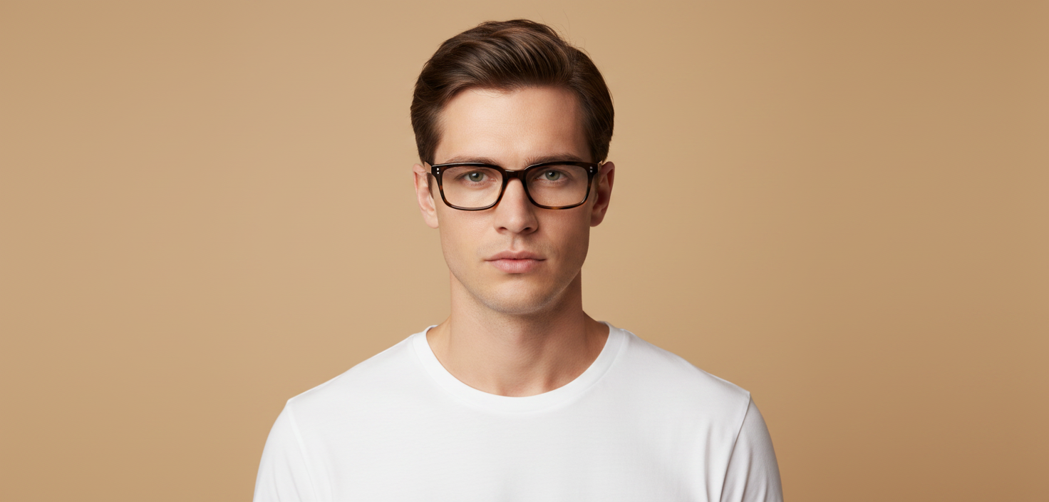 Мужская модель в Очки для зрения Oliver Peoples Denison OV5102 1124 51 17