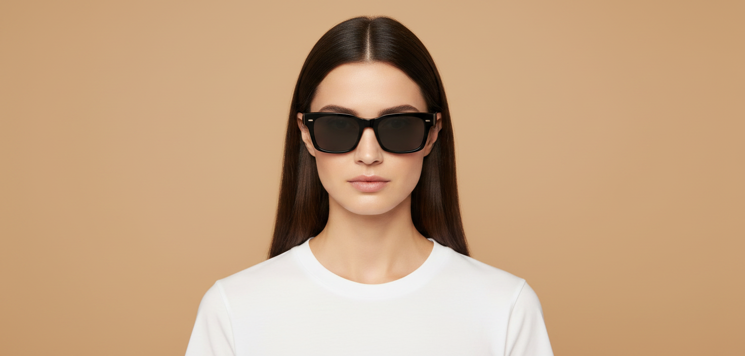 Modelo femenino llevando Gafas de Sol Oliver Peoples Ryce Sun OV5332SU 100581 54 19