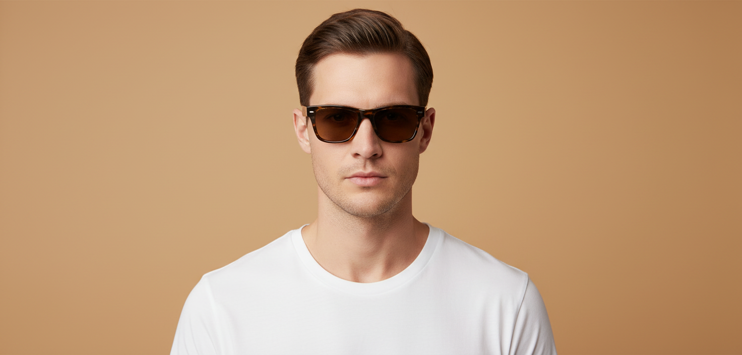 Modelo masculino llevando Gafas de Sol Oliver Peoples Oliver OV5393SU 100357 54 19