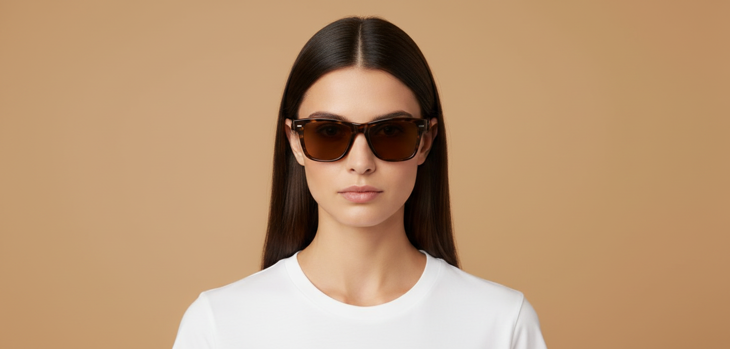 Modelo femenino llevando Gafas de Sol Oliver Peoples Oliver OV5393SU 100357 54 19