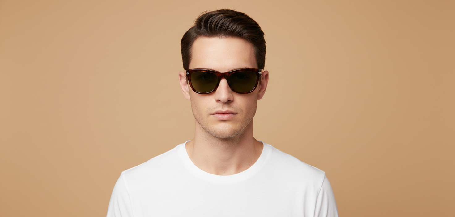 Modelo masculino llevando Gafas de Sol Persol PO0086 24/31 54 20