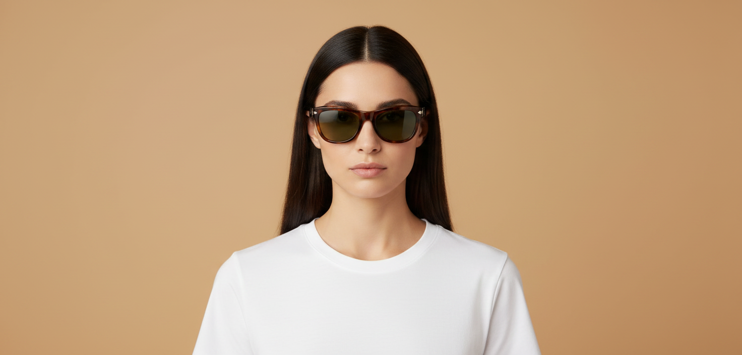 Modelo femenino llevando Gafas de Sol Persol PO0086 24/31 54 20