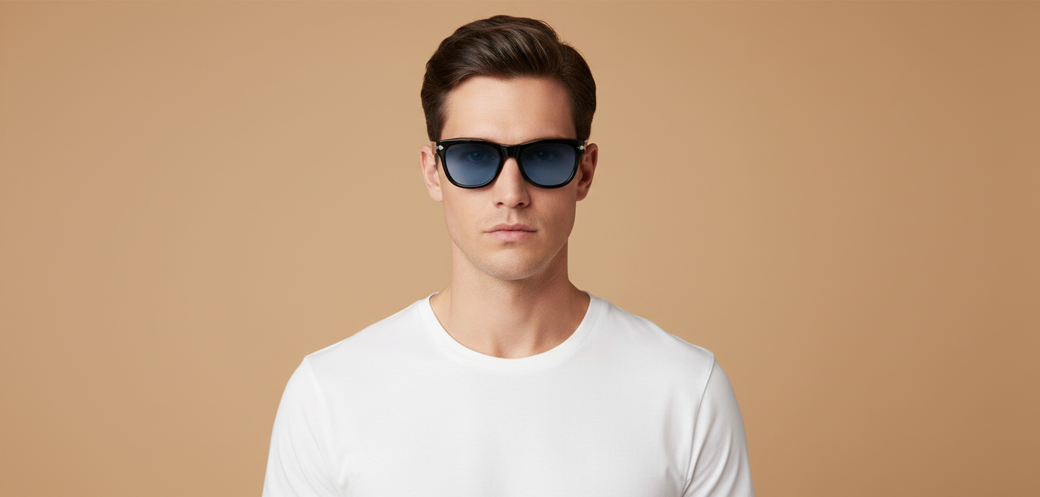 Modelo masculino llevando Gafas de Sol Persol PO0086S 95/56 57 20