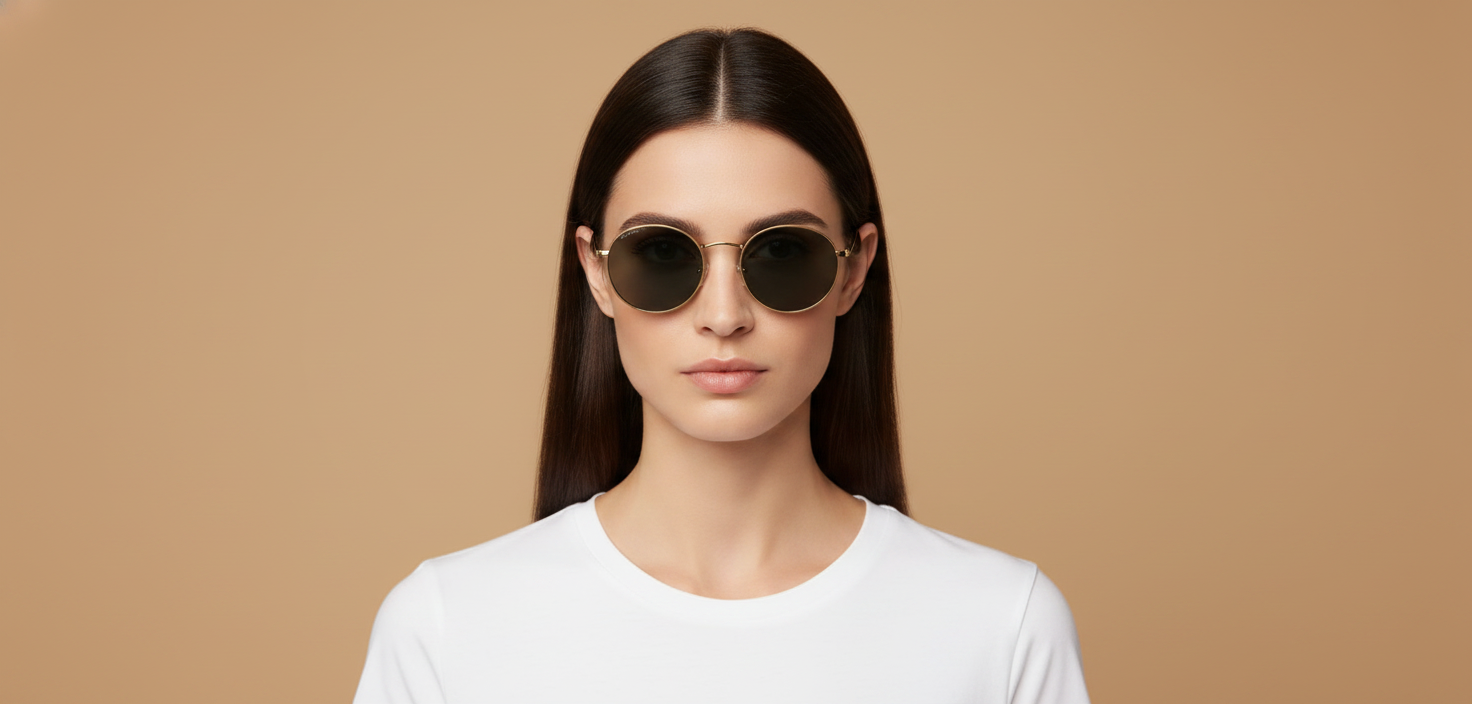 Modelo femenino llevando Gafas de Sol Persol PO1019 113256 53 20