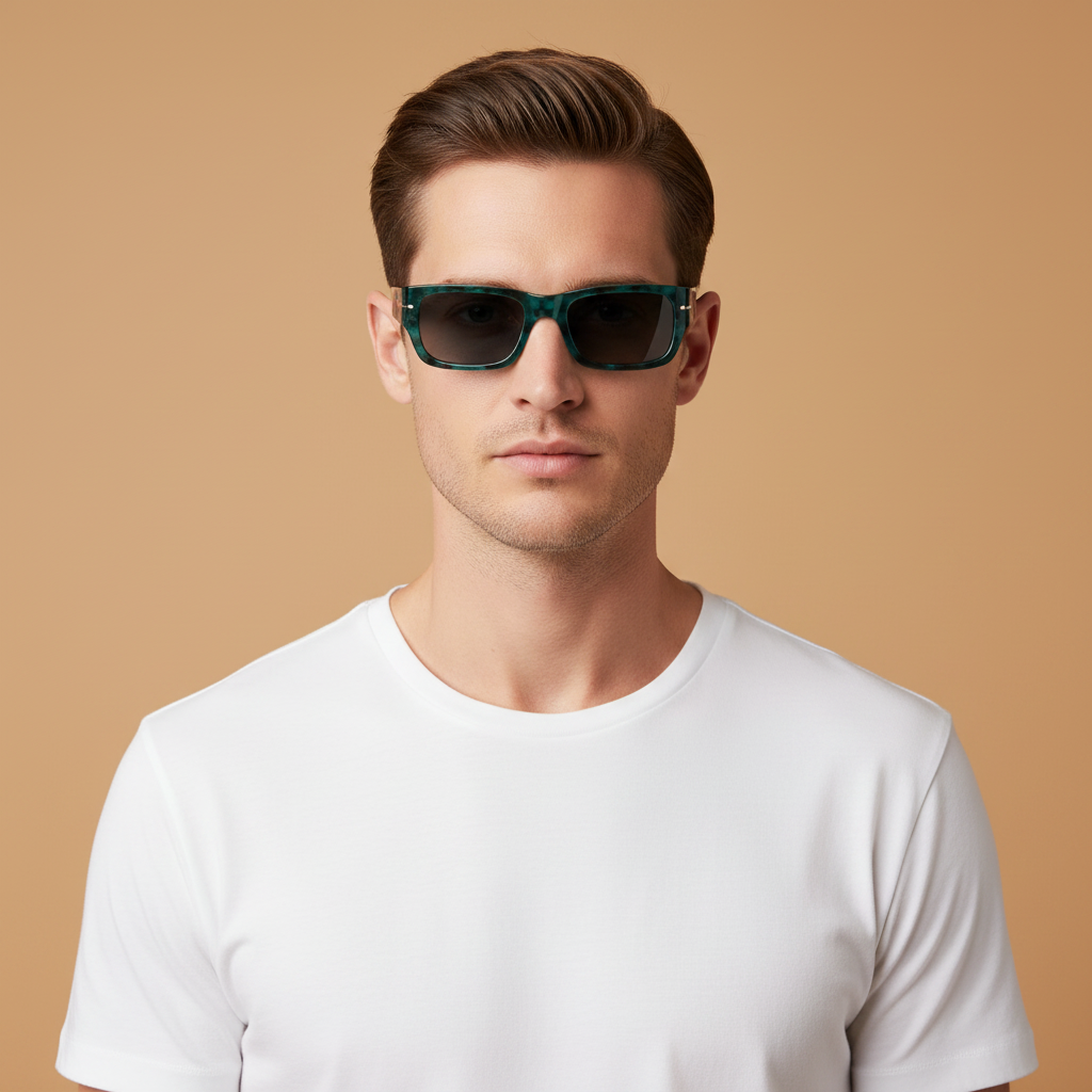 Мужская модель в Солнцезащитные очки Persol PO3347 1211R5 58 20