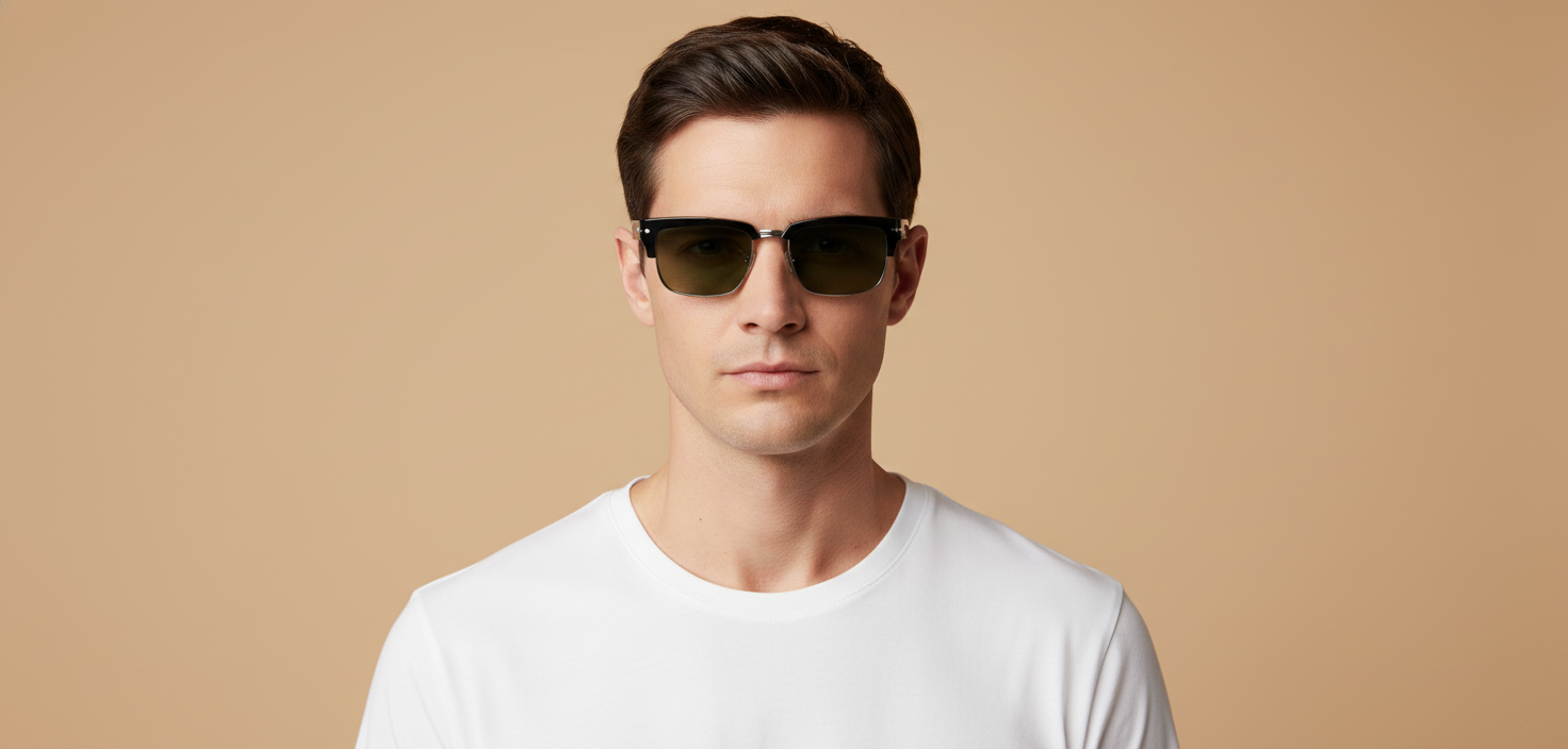 Modelo masculino llevando Gafas de Sol Persol PO3354 95/31 56 20