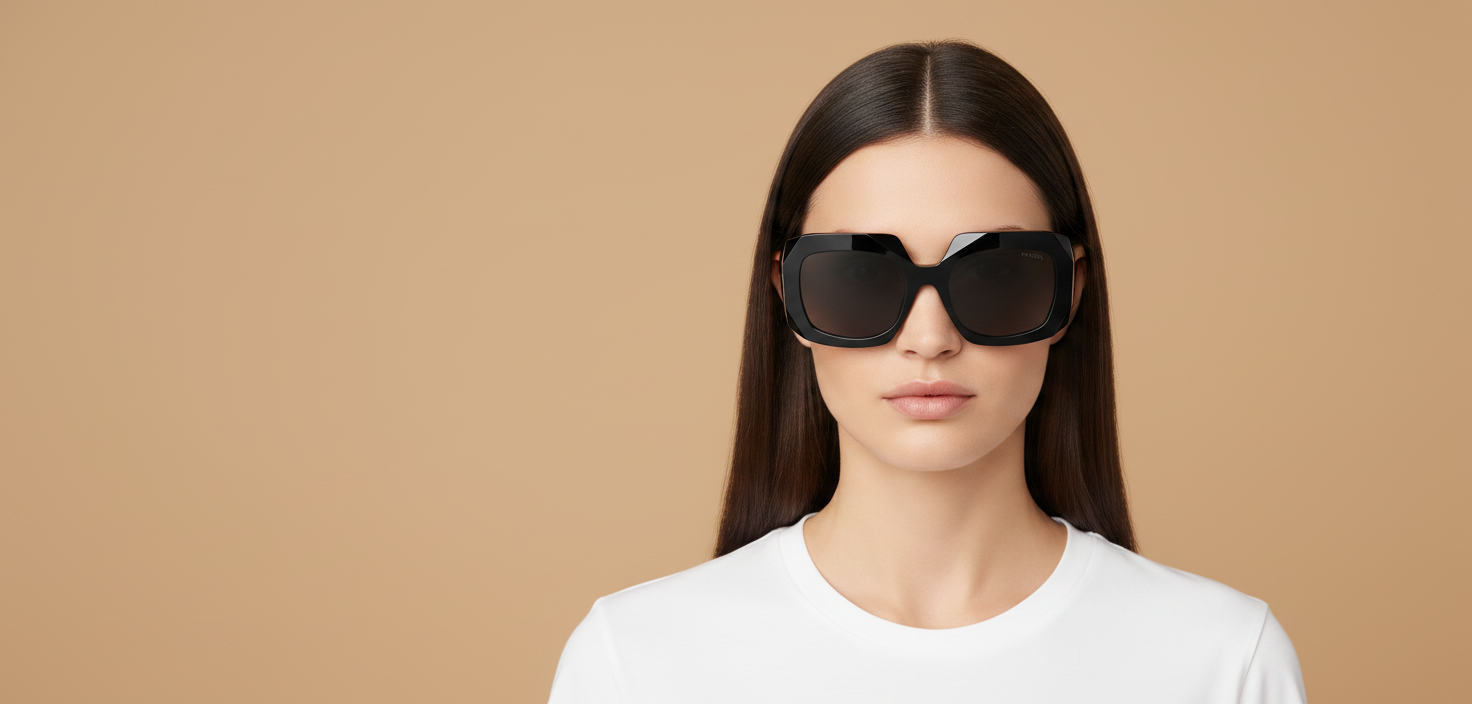 Женская модель в Gafas de Sol Prada PR B23S 16K08Z 54 20