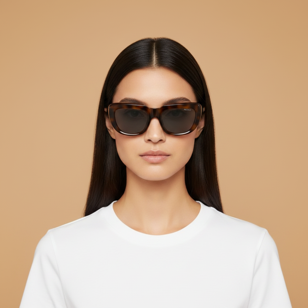 Женская модель в Солнцезащитные очки Prada PR D07S 20D50Q 53 20