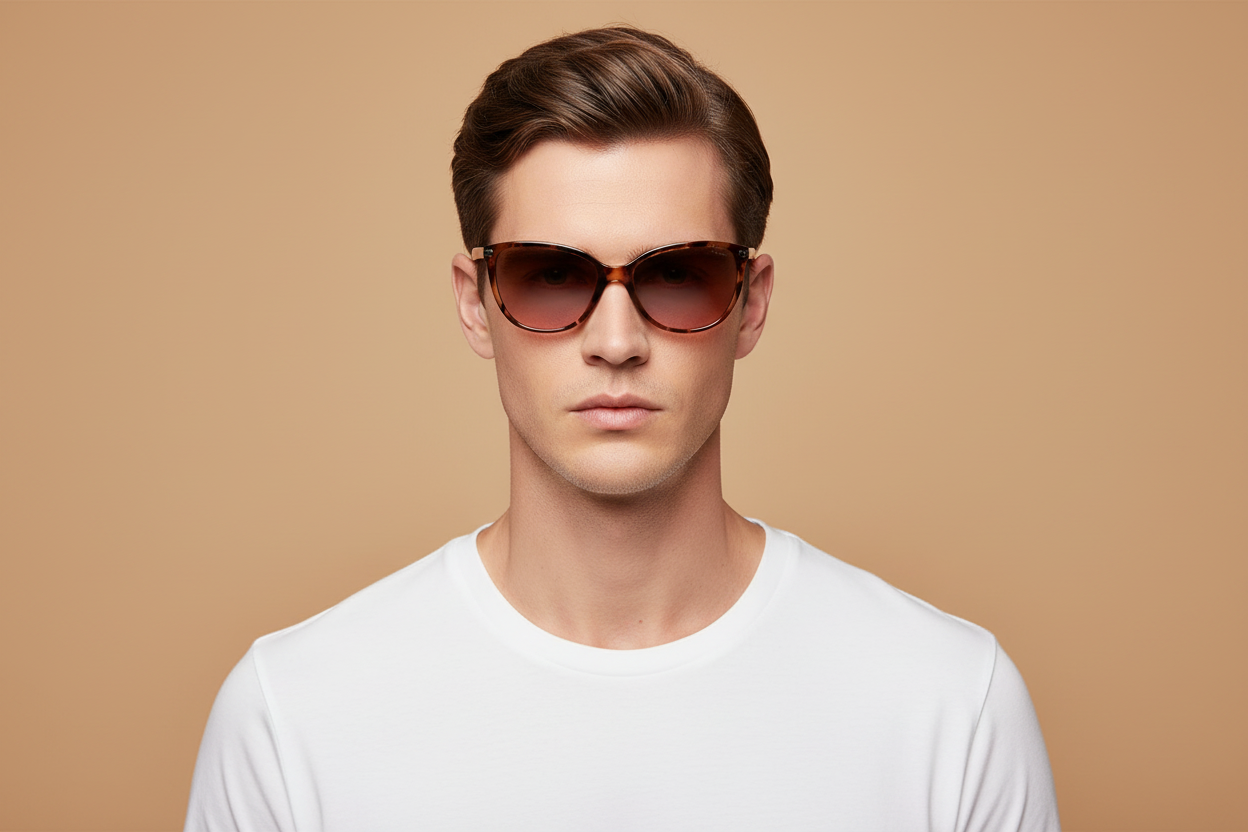 Modèle homme portant Lunettes de Soleil Ralph Lauren RA5160 111614 57 17