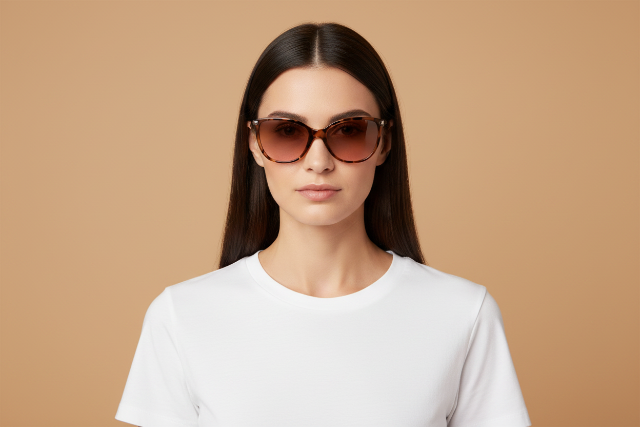 Modèle femme portant Lunettes de Soleil Ralph Lauren RA5160 111614 57 17