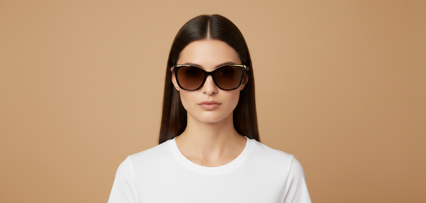 Женская модель в Солнцезащитные очки Ralph Lauren RA5203 1090T5 54 16