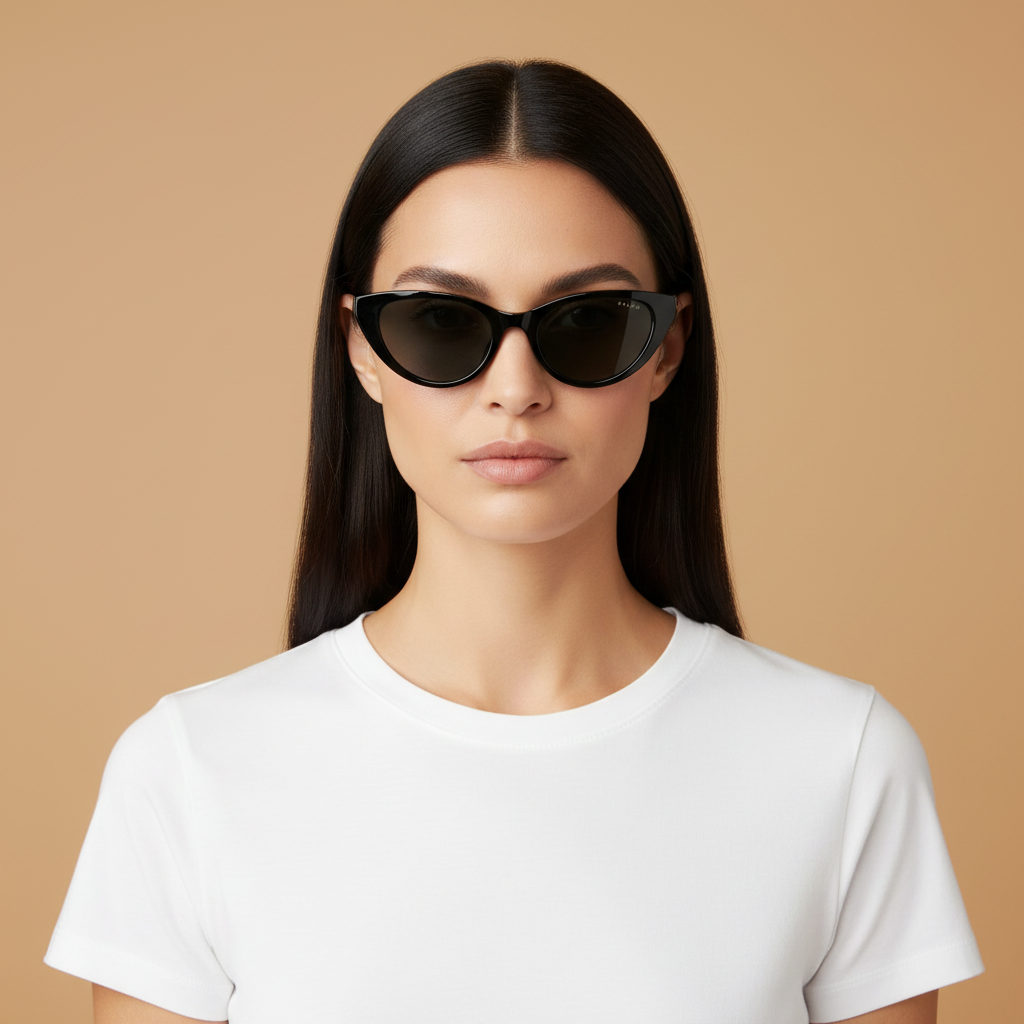 Modelo femenino llevando Gafas de Sol Ralph Lauren RA5352U 500187 53 18