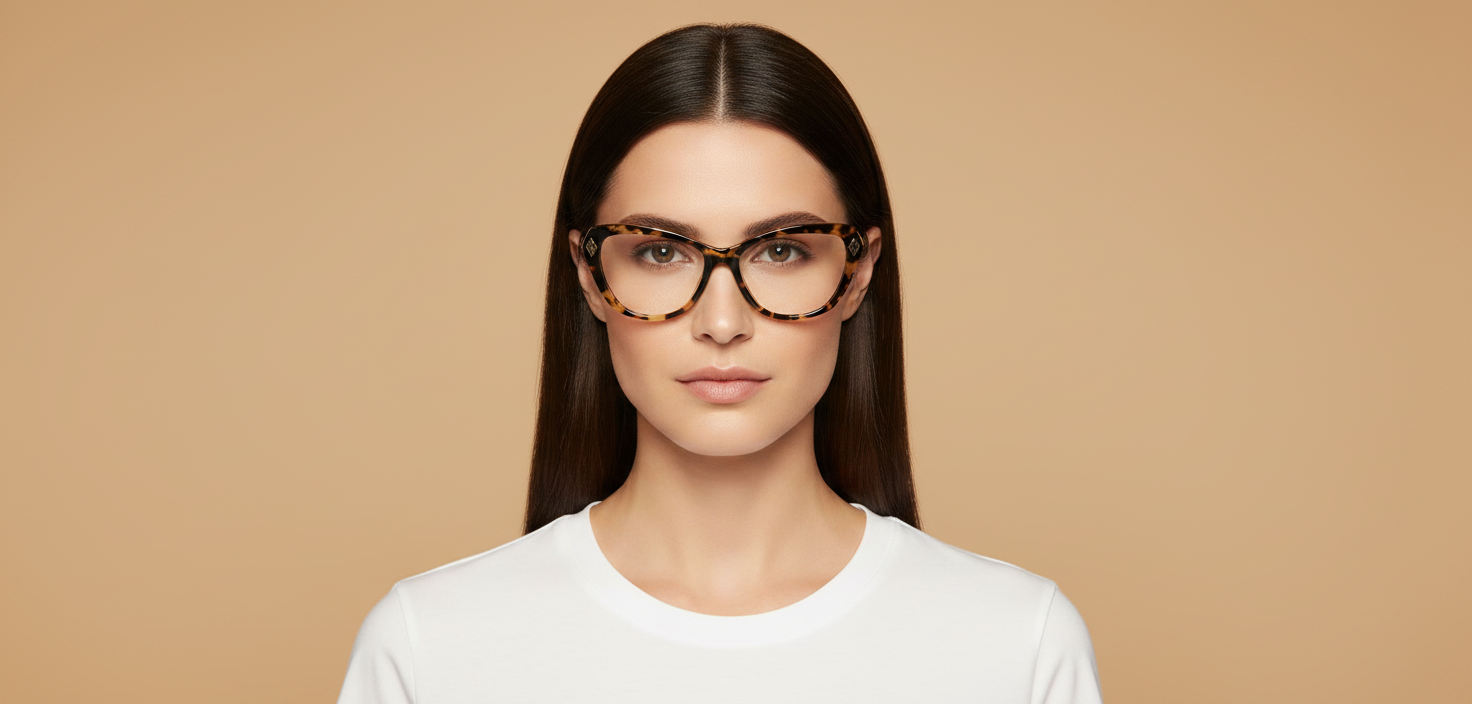 Женская модель в Очки для зрения Ralph Lauren RA6245 5004 56 16