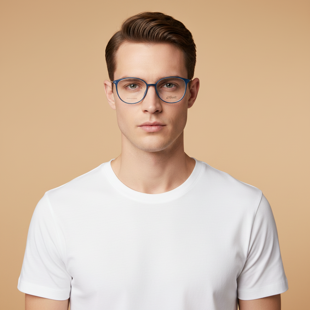 Modelo masculino llevando Gafas Graduadas Silhouette Urban Lite 1626/75 5010 53 16