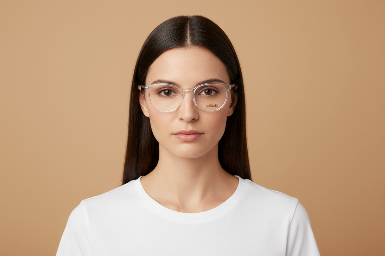 Женская модель в Очки для зрения Silhouette Infinity View 2938/75 1110 52 18