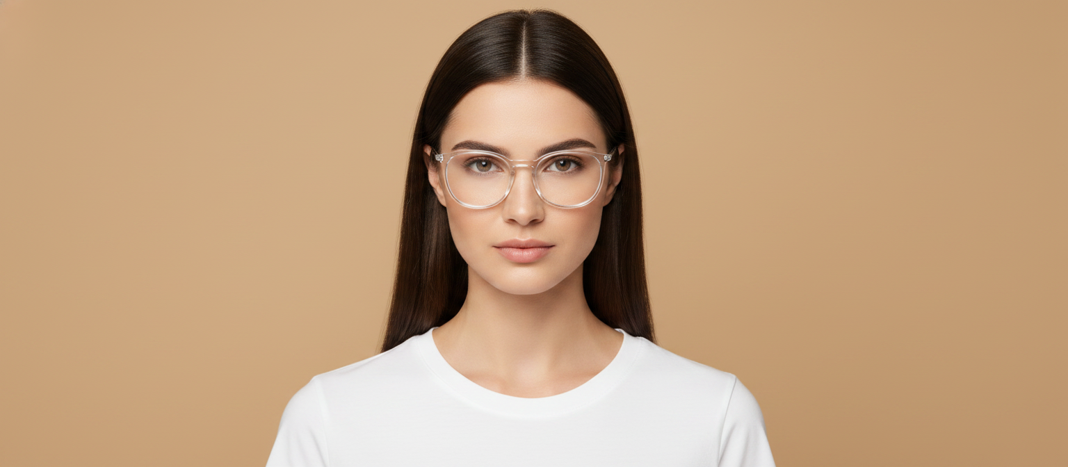 Modelo femenino llevando Gafas Graduadas Silhouette Illusion 2977/75 5530 50 20