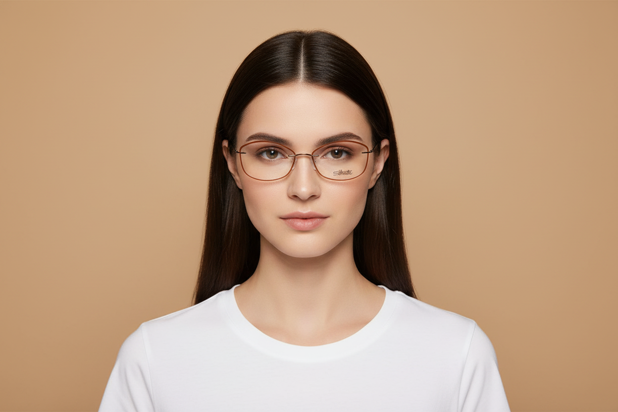 Женская модель в Очки для зрения Silhouette X Sedma 5566 JB 6040 54 17